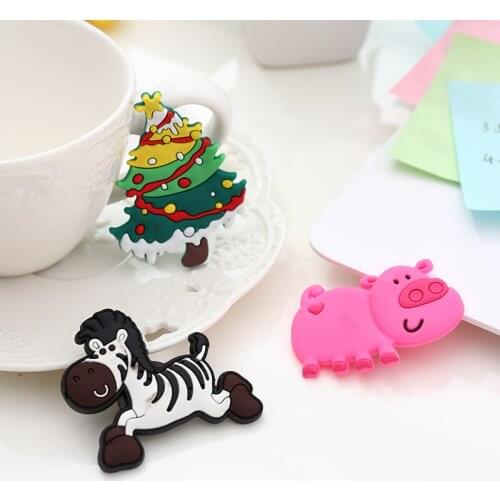 Cute Cartoon Magnet Fridge Magnets Decor for Refrigerator Animal Sticker Magnets Message Board Magnet Children Home Decoration