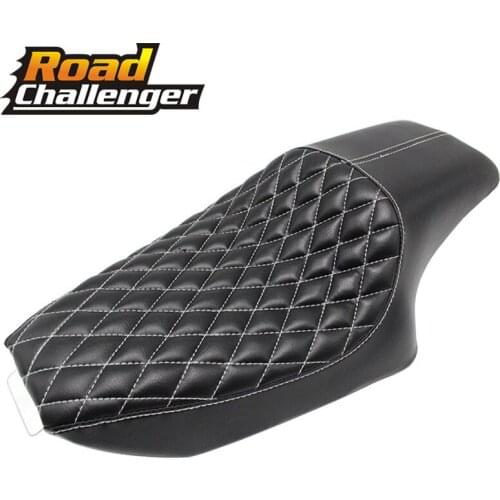 Motorcycle Iron Rider Driver Passenger Seats Two Up Seat For Harley Sportster XL883 1200 X48 2004-2016