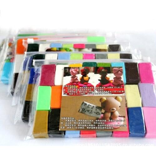 32 Color Set Soft Clay Mud Ultralight Color Clay Polymer Clay Toy Puzzle Handmade Rubber Color Mud Intellectual Development