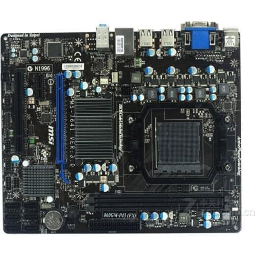 Original motherboard for MSI 860GM-P43(FX) Socket AM3+ DDR3 16GB 860GM-P43 760G Desktop motherboard Free shipping