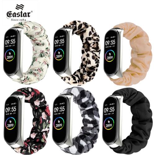 Colorful Strap For Xiaomi Mi Band 3 4 5 Wrist Nylon Bracelet Elastic MIband for Mi Band 4 3 5 Strap Wristbands Pulseira