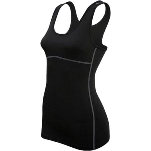 Womens Casual Fitness Tight Vest Perspiration Wicking Tights Tanks Tops 5 Color S-2XL Free Shipping SR128