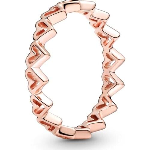 100% 925 Sterling Silver Pan Ring Beaded Daisy Flower Crown Ring Fit European Women Luxury Original Fashion Jewelry Gift