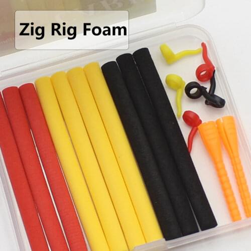 1 Box Carp Fishing Bait Zig Rig Foam Stick For Carp Hair Rig Fishing Accessories Method Carp Feeder Fishing Lure Tackle