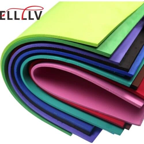 1PC 3mm Fly Tying Foam Sheet Chartreuse Green Orange Floating Dry Fly Grass Hopper Popper Fly Tying Material 24X24cm