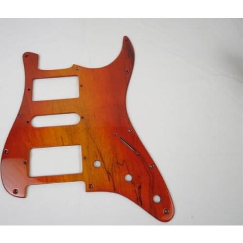 1PCS hand made solid Maple wood STRAT GUITAR HSH Pickguard #1924