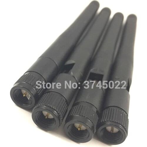 5pcs Sma Male Connector Antenna 3dbi Omni 2.4Ghz Wifi Folding Rubber Aerial 11cm For Wireless Router