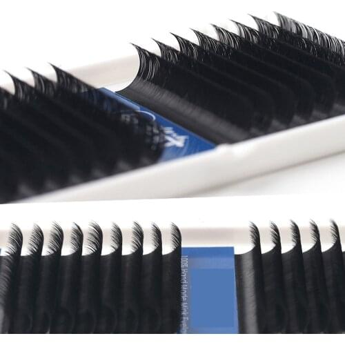 8-15mm 17 Lines big capacity Faux mink individual eyelash lashes maquiagem cilios for professionals soft mink eyelash extension