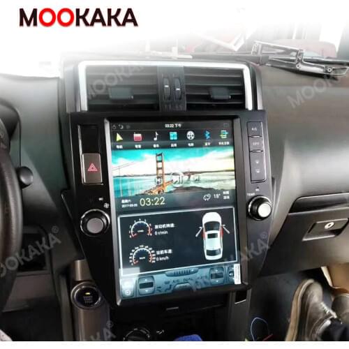 For TOYOTA Land Cruiser Prado 150 2010 2011- 2013 Car Multimedia Player Stereo Radio Audio Android Tesla style GPS Nav Head Unit
