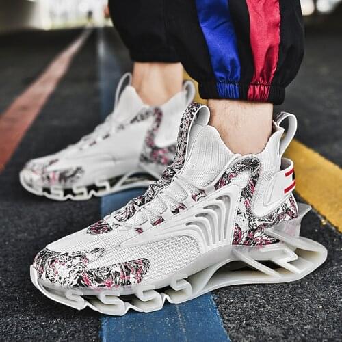 Blade Running Shoes For Man Jogging Shoes Adult New Tide Sport Shoes Breathable Gym Training Shoes Man Sneakers 2021 Fashion