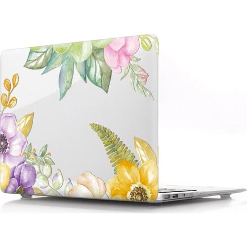 Print Laptop Case For Apple Macbook Air 11 13 Pro 12 13 15 16 Retina Touch Bar Shell Cover For New Macbook Pro 13.3