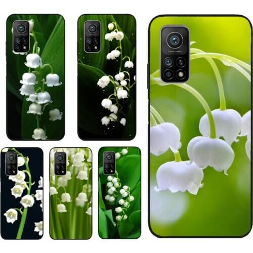 Lily of the Valley Flower Phone Case For Xiaomi Mi 11 Ultra 9T 10T Pro Mi Note 10 Lite POCO X3 M3 Pro F3 Back Cover