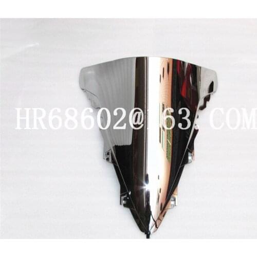 For Yamaha YZF 1000 R1 2009 2010 2011 2012 2013 2014 silver Windshield WindScreen Double Bubble yzf r1 09 10 11 12 13 14 CC