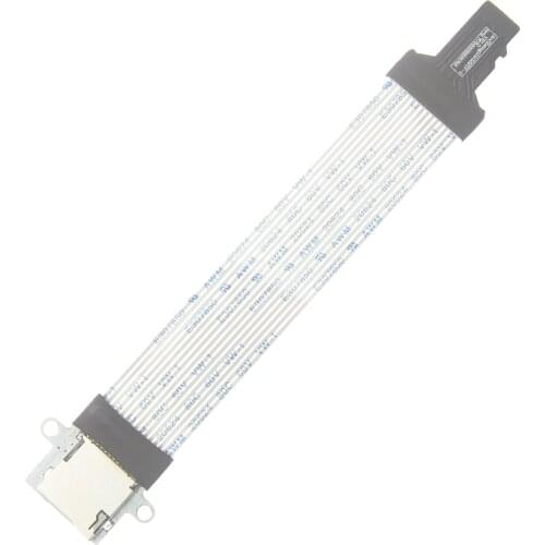 TF Micro SD to TF Micro SD Card Flex Extension cable Extender Adapter Converter Reader Car GPS Mobile TV Phone 25cm 48cm 62cm