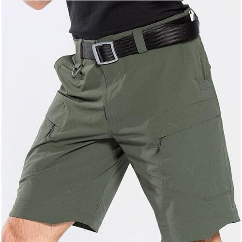 Summer Stretch Quick Dry Shorts Men Outdoor Cool Hiking Shorts Male Sport Shorts For Hunting Fishing Army Tactical Trousers