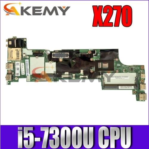 For Lenovo Thinkpad X270 notebook motherboard brand new DX270 NM-B061 CPU i5 7300U 100% test work FRU 01LW712 01HY505 01LW714