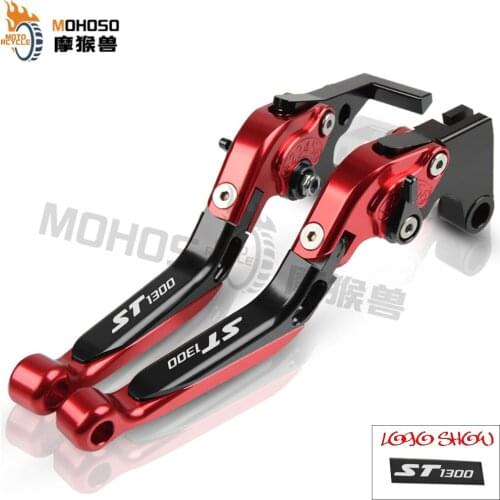Motorcycle Accessories CNC Folding Extendable adjustable Brake Clutch Levers For Honda ST1300 ST1300A ST 1300 A 2003-2007 2006