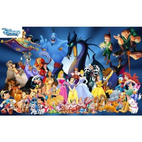 Disney Full Diamond Paintings Disney Collection Diy Diamond Embroidery Painting Decoration Gift for Family Decorative Pattern