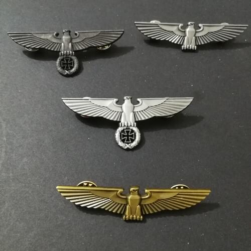 NEWEST MOTORCYCLE GERMANY CORSS PINS BADGES BROOCHES FOR BIKER JACKET VEST SHOES BAG EAGLES BROOCHES PINS HAT PINS BUCKLE