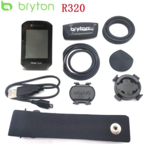 NEW Bryton Rider R320 Wireless GPS GNSS / ANT+ Bluetooth Speed Cadence Heart Rate Power Bike Bicycle Cycling Computer