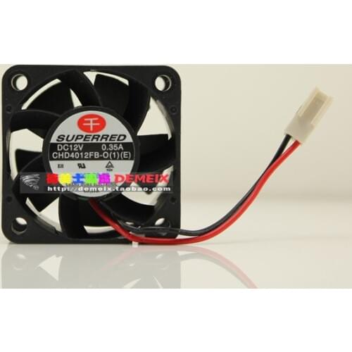 NEW SUPERRED 4CM DC12V 0.35A 4028 CHD4012FB switch cooling fan