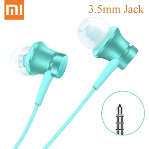 Original Xiaomi Piston 3 Earphone Mi Fresh 3.5mm In-Ear earphone For samsung Xiaomi huawei USB Type C Earphones with Mic Headset