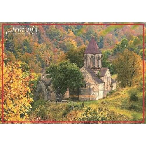 Rectangle Rigid Magnets 78*54*3mm ARMENIA Metal Wrapped Souvenir Fridge Magnets 20326 Rigid Plate Tourist Memories