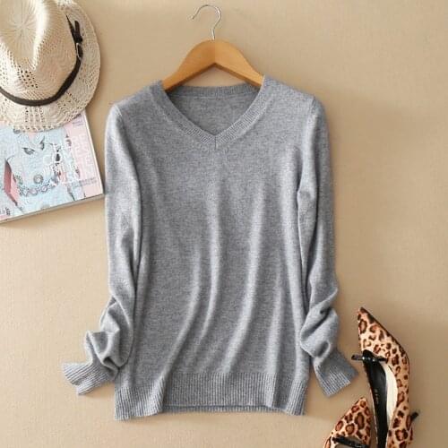 Thoshine Women's Cashmere Pullovers