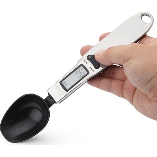 Kitchen Scale Food Spoon Scale Digital Kitchen Spoon Scale LCD Display Weight Scale for Baking Cooking Portable Food Scale 0.1g