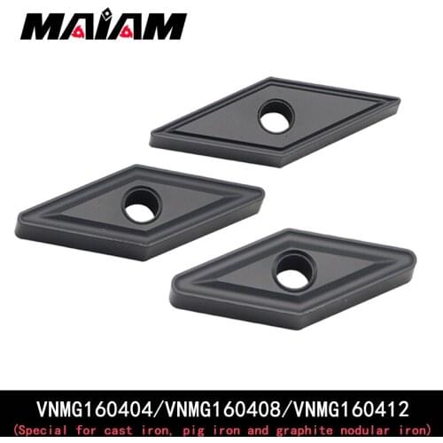 VNMG1604 Rhombus insert VNMG160404 VNMG160408 VNMG160412 semifinishing ZK pattern insert Special for cast iron, pig iron