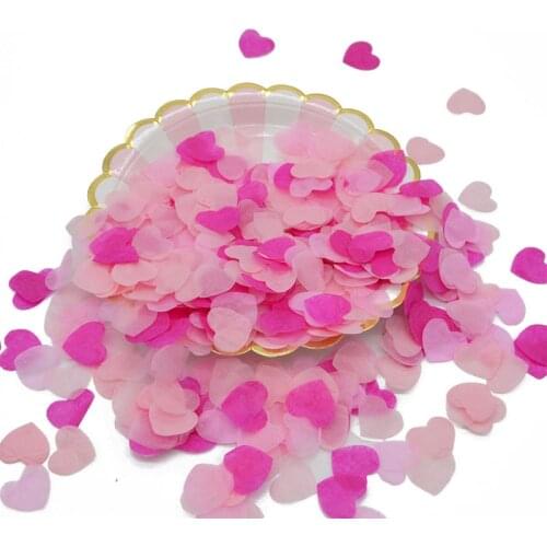 1000pcs/bag 1 inch(2.5cm) Bright Colors Mixed Round Tissue Paper Confetti Wedding Party Birthday Festival Celebration Decoration