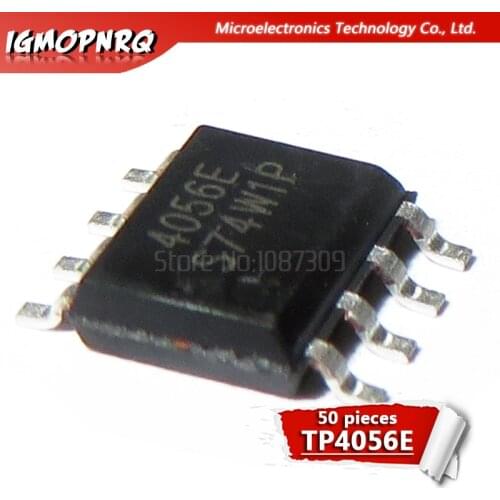 50PCS TP4056E TP4056 SOP8 1A Li ion battery charger p new original