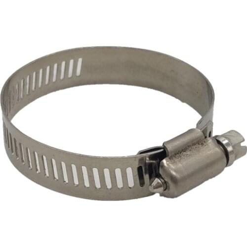 Stainless Steel 1Pc 304 Stainless Steel Hose Clamp Rust-proof Waterpoof Hose Clip Durable Corrosion-resistant Hose Holder Clamp