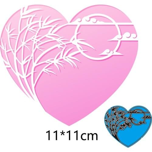 110*110mm Love pattern Metal Cutting Dies Crafts Stencil For DIY Scrapbooking Album stamp Paper/photo Cards Embossing Die