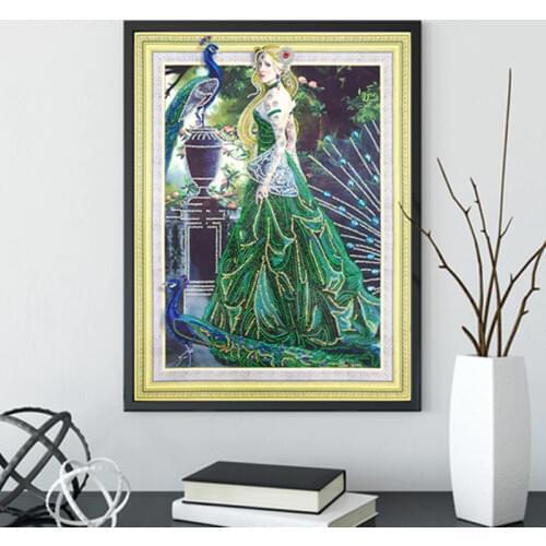 New special shape diamond painting cartoon animal figure combination modern pattern DIY 5D part drill cross stitch set crystal