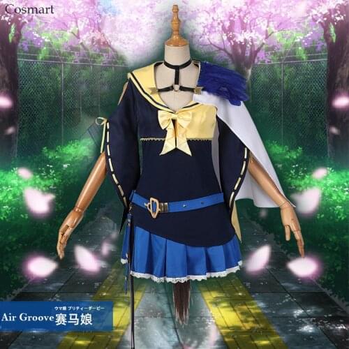 Anime Umamusume:Pretty Derby Air Groove Uniform Dress Cosplay Costume Halloween Party Outfit For Women XS-XXL NEW