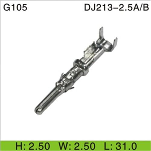 Free shipping 1000pcs Car Electronics & Motorcycle Accessories & Parts G105 male terminal connector