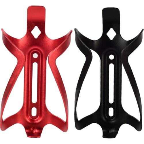Bicycle Bottle Cage Mountain Bike Aluminum Alloy Water Bottle Holder Bicycle One-piece Water Cup Holder Riding Accessories