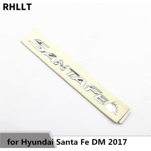 For Hyundai Santa Fe Back-up mark Tail door mark