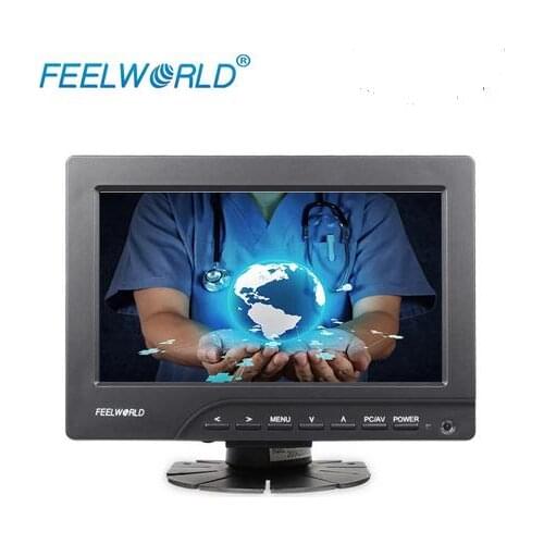 Feelworld FW669AHT 7 Inch 800x480 TFT LCD Touchscreen Monitor with HDMI VGA Video Audio Inputs Bracket 7" 1080P LCD Monitors