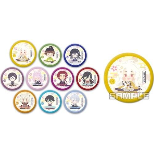 Sword dance round T set secondary yuan anime peripheral badge pins yum California cleared out