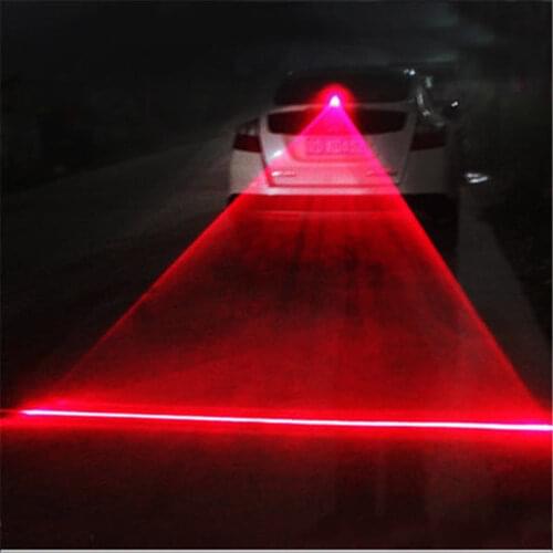 Brand New Car Auto LED Laser Fog Light Vehicle Anti-Collision Taillight Brake Warning Lamp