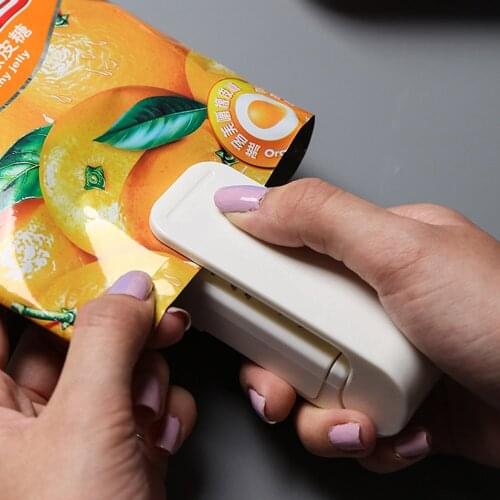 Portable Mini Sealing Machine Packing Plastic Bag Impulse Sealer Food Vacuum Sealing Machine Snack Bag Tool Household Gadget 1pc