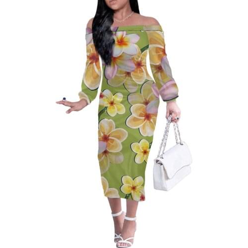 Hawaii Flower summer womens 2021 Black Bodycon Dress Ladies purple white red Off Shoulder Sexy Club Party Dress evening Outfits