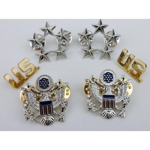 FIVE-STAR GENERAL OF THE AIR FORCE INSIGNIA USAF COLLAR BADGE US LAPEL PIN