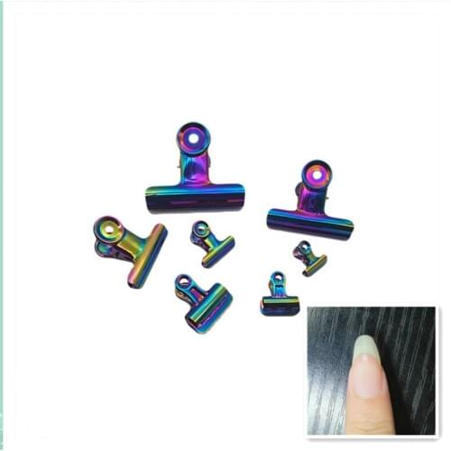 1PC Russian C Curve Nail Finger Clips Acrylic UV Nail Clips Nails Extension Pinching Multi-function Tool Nail Art Tools Design