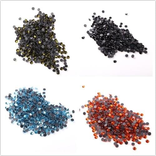 10 bags Rhinestone SS20 (4.6-4.8mm) Full Color Crystal DMC Hot Fix Flat Back Strass Stone Hot Fix Crystal Iron on Garment