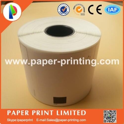 10 Rolls DK11202 DK 11202 BROTHER COMPATIBLE LABELS free send 1 piece reuseable plastic frame etiketten