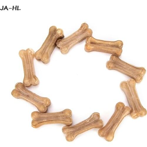 10Pcs/Lot Chews Snack Food Treats Funny Dogs Bones For Pet Dog Tooth Chewing Toys Supplies