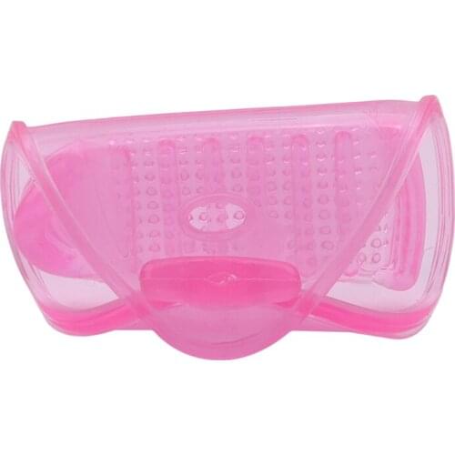 2PCS /Set Soft Silicone Scrub Exfoliating Blackhead Remover Facial Brush Pad Face Skin Care Cleaning Wash Cap Face Cleanser Tool